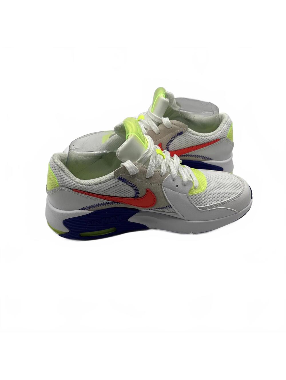 Size 6 (GS) - Nike Air Max 90 Low Air white Green Crimsom DD4353-100 - Picture 6 of 12